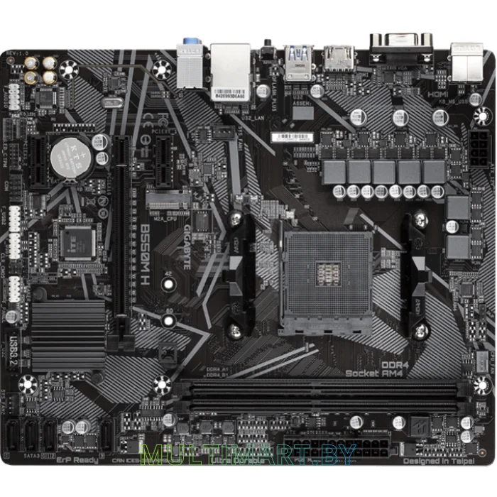 Материнская плата Gigabyte B550M H (rev. 1.0)